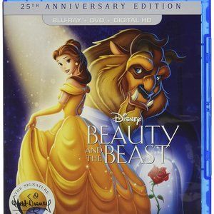 FREE WITH A PURCHASE! Beauty And The Beast 25th Anniversary BD+DVD+DIGITAL HD